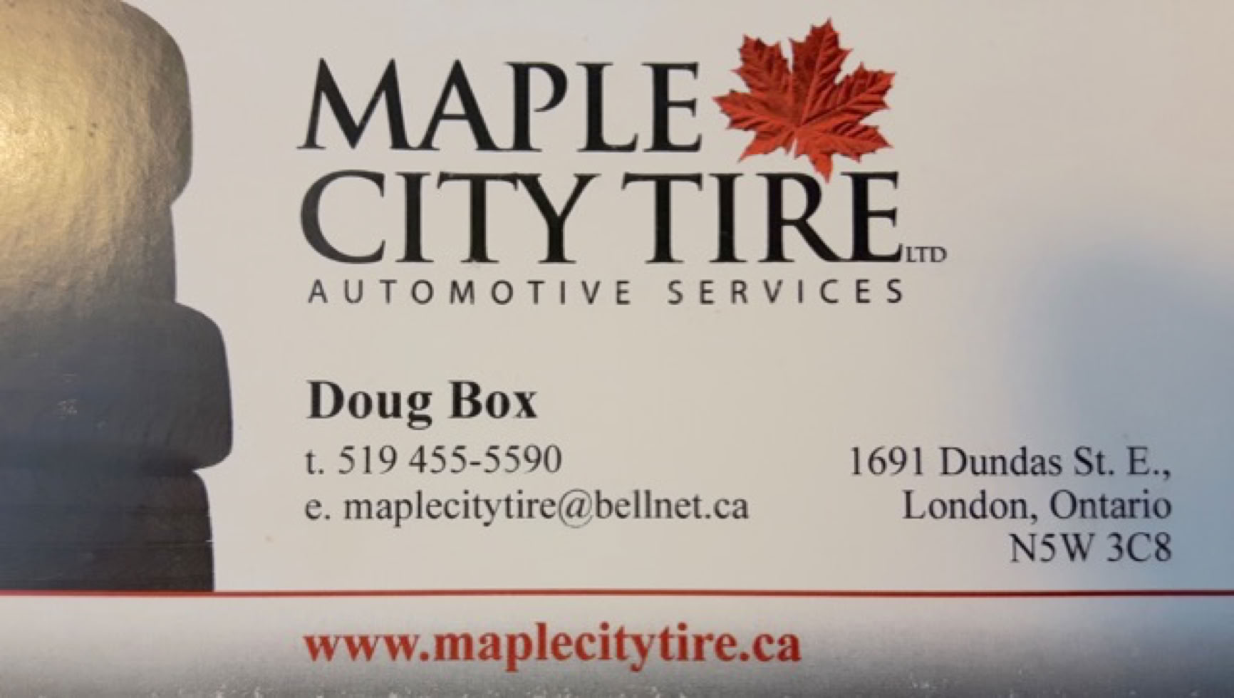 Maple City Tire - Doug Box - Hoosier Tire