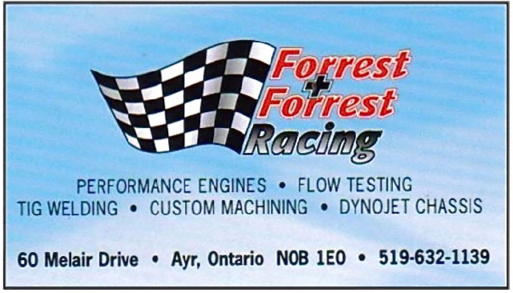 Forrest & Forrest Racing Performance Engines